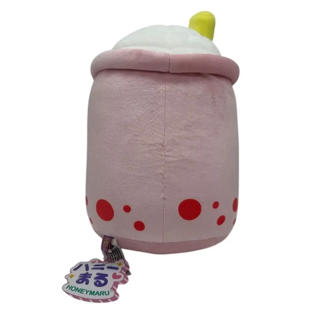 Honeymaru Strawberry Bunny Bubble Tea Boba Plush 15